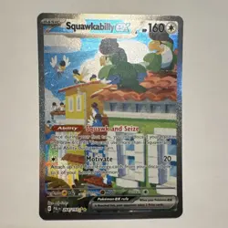 Pokemon TCG Squawkabilly EX 264/193 SV02 Paldea Evolved Full Art Holo 160 HP - Image 1