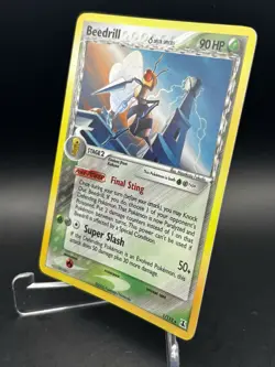2005 Beedrill (Delta Species) 1/113 Delta Species Holo Rare LP+ Pokemon - Image 4