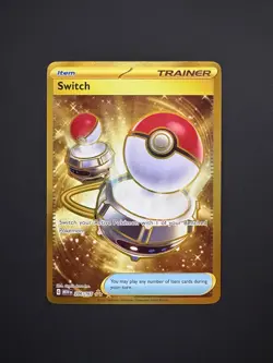 Switch 206/165 Pokemon 151 Hyper Rare Near Mint (NM) 2023 - Image 1