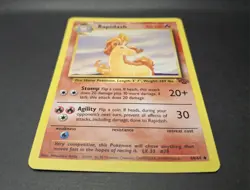 Pokemon TCG Rapidash 44/64 Jungle Regular NM-LP - Image 2