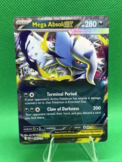 Mega Absol ex - 086/132 #86/132 (Holo) (NM) ME01: Mega Evolution MEG Pokemon - Image 1