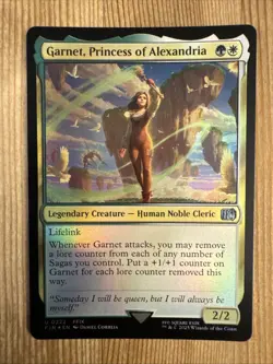 MTG Final Fantasy - Garnet, Princess Of Alexandria U 0222 Foil FIN - Image 1