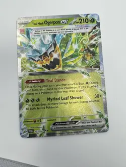 Pokemon TCG Twilight Masquerade Teal Mask Ogerpon Ex 025/167 NM - Image 1
