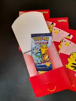Pokemon McDonalds 25th Anniversary Happy Meal Booster Pack 2021 bundle SEALED - Image 2