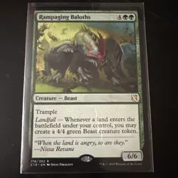 MTG Rampaging Baloths Commander 2019 176/302 Regular Rare - Image 1