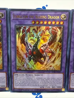 3x Lubellion the Searing Dragon BLTR-EN115 NM Yugioh $2 MIN ORDER - Image 2
