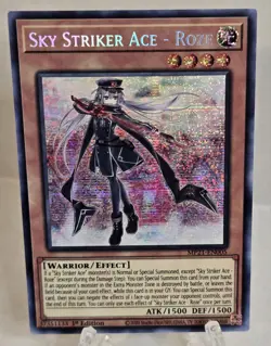 Yu-Gi-Oh Sky Striker Ace - Roze MP21-EN005 Secret Rare 1st Edition NP! - Image 1