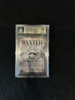 One Piece TCG Monkey D Luffy SP - OP05-119 - Nika WANTED - BGS 10 - Fast Ship 🚚 - Image 1