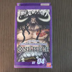 One Piece TCG Starter Deck St-04 Animal Kingdom Factory Sealed - Image 1