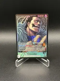 One Piece - Crocodile - (Alternate Art) OP14-079 The Azure Sea's Seven Foil - Image 1