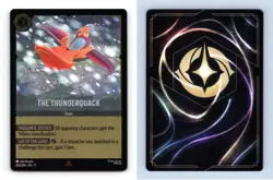 The Thunderquack #202/204 Disney Lorcana Winterspell 2026 Rare Foil TCG Card - Image 1