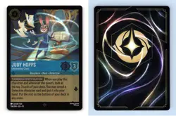 Judy Hopps #156/204 Disney Lorcana Whispers In The Well 2025 Super Rare Foil TCG - Image 1