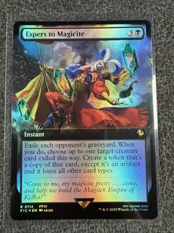MTG Espers to Magicite (Extended Art) (Foil) - Final Fantasy (FIC) FFVI 0114 - Image 1
