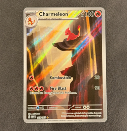 Pokemon TCG Charmeleon Scarlet Violet S&V 151 Illustration Rare 169/165 NM/Mint - Image 1