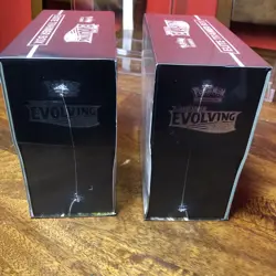 Pokemon TCG Evolving Skies ETB 2x Set w/ Acrylic cases - Image 4