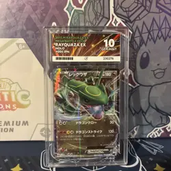 Rayquaza EX 005/018 Rayquaza-Ex Mega Battle Deck Japanese ACE 10 Gem Mint - Image 1
