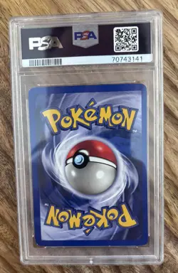1999 POKEMON BASE SET SHADOWLESS #14 RAICHU-HOLO PSA 7 - Image 2