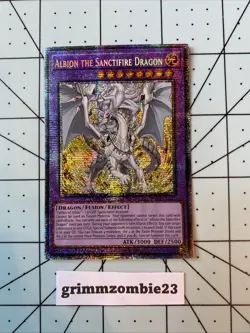 Albion the Sanctifier Dragon RA05-EN037 Starlight Rare Near Mint - Image 1