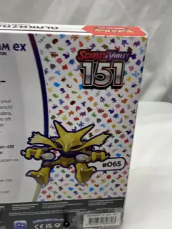 Pokemon Trading Card Game 151 Alakazam ex Collection - Image 4