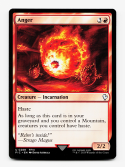 Anger [Commander: Final Fantasy] MTG Magic - NM/M 🔥 - Image 1