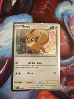 Eevee - 200 (Cosmos Holo) SVP200 Sv: Scarlet & Violet Promo Cards Holo NM - Image 1