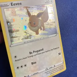 Eevee SWSH190 Pokemon Card Brilliant Stars Cosmos Holo Promo NM (a) - Image 3