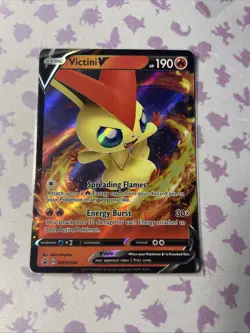 Victini V SWSH104 Black Star Promo Ultra Rare Pokemon TCG NM Exact Card - Image 1