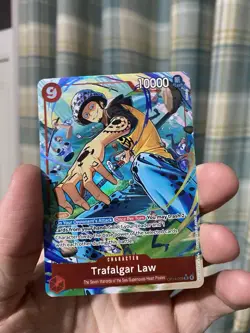 One Piece TCG OP14-009 Trafalgar Law AA Alt Art Card Game CCG ENGLISH NM! - Image 1