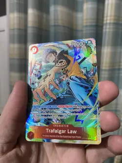 One Piece TCG OP14-009 Trafalgar Law AA Alt Art Card Game CCG ENGLISH NM! - Image 2