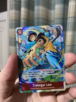 One Piece TCG OP14-009 Trafalgar Law AA Alt Art Card Game CCG ENGLISH NM! - Image 5