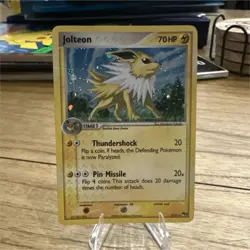Pokemon TCG Jolteon Holo Rare 70 HP POP Series 3 003/017 Card - Image 1