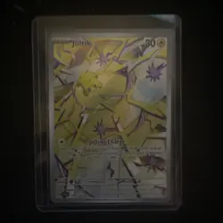 Pokemon TCG S&V Stellar Crown Joltik Full Art Illustration Rare Card 150/142 - Image 2