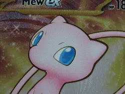Mew ex Metal Card 151 ETB Near Mint Pokemon Pristine Sleeved Top Loader NM - Image 2