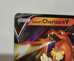 JUMBO Lance’s Charizard V Card SWSH133 Pokemon Celebrations PACK FRESH - Image 2