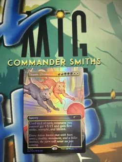 Titanic Ultimatum (CATS) ✨ Borderless FOIL ✨ MTG NM Secret Lair (1918) - Image 1
