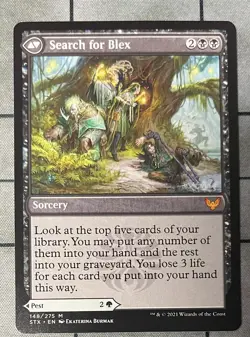BLEX VEXING PEST /SEARCH FOR BLEX 148 Strixhaven School of Mages MTG Magic - Image 2