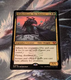 M.T.G. Secrets Of Strixhaven Witherbloom, the Balancer Regular NM/M - Image 1