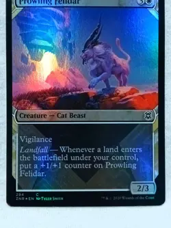 Prowling Felidar 294 (Showcase) Zendikar Rising Foil Magic The Gathering - Image 4
