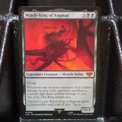 Wizards of the Coast Magic: The Gathering Witch-king of Angmar Mythic Black Uni… - Image 1