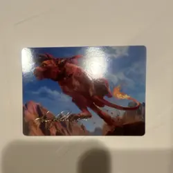 Final Fantasy MTG Art Series 30/53 Signature - Image 1