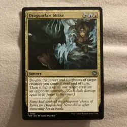 MTG TCG: Dragonclaw Strike 180, Tarkir: Dragonstorm - Image 1