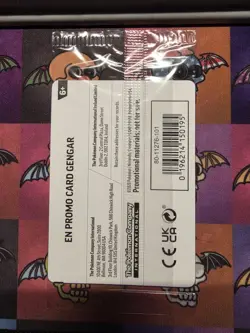 Pokemon Gengar 050/088 GameStop Promo Holo Card WITH SWIRL - Image 3