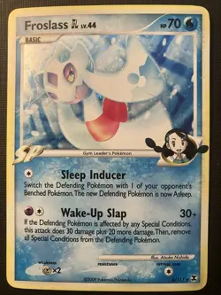 Froslass GL 6/111 Pokemon Platinum Rising Rivals 2009 Holo Rare LP - Image 1