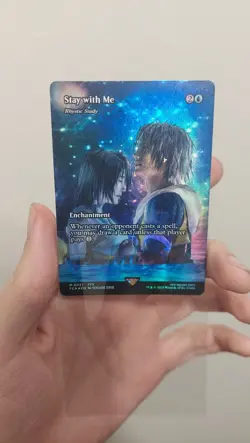 MTG Final Fantasy Stay with Me - Rhystic Study (Showcase) Through the Ages Foil - Image 1