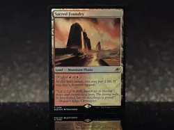 Sacred Foundry #256 EOE R (FOIL) - MTG Edge of Eternities - Image 1