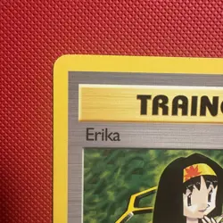 Pokemon Vintage Non-Holo Rare Erika 100/132 Gym Heroes Wotc 2000 - Image 2