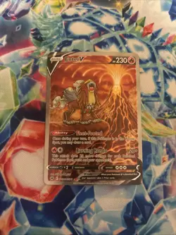 Entei v Crown Zenith Galarian Gallery Holo Ultra Rare Pokemon TCG GG36/GG70 - Image 1