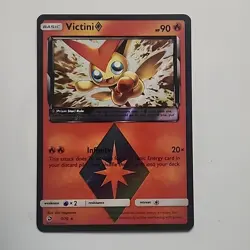 Pokemon Victini Prism Rare Holo Dragon Majesty 7/70 NM - Image 1