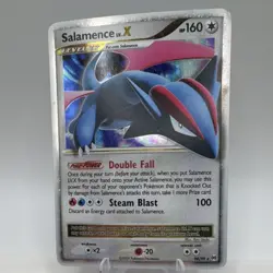 Pokemon Company Salamence LV.X 98/99 Platinum: Arceus 2009 Holo English HP DMG - Image 1