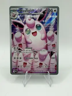 Pokemon TCG Phantasmal Flames Wigglytuff 105/094 Illustration Rare - Image 1